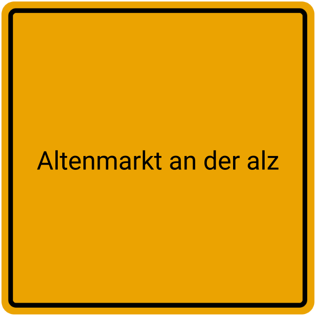 Meldebestätigung Altenmarkt an der Alz